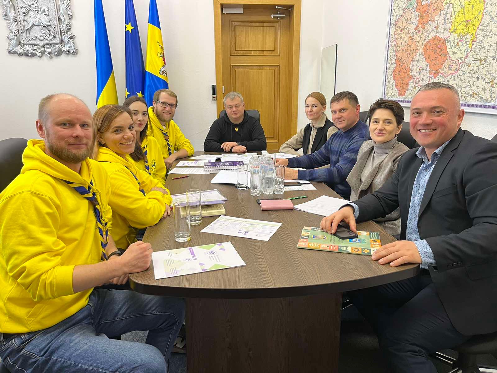 Розвиток скаутського руху в пристоличному регіоні обговорили в Київській ОДА