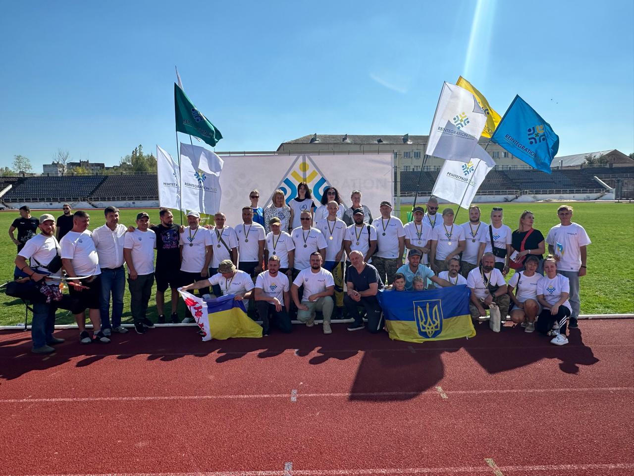 У Білій Церкві відбувся спортивно-масовий захід серед ветеранів війни в рамках Європейського тижня спорту