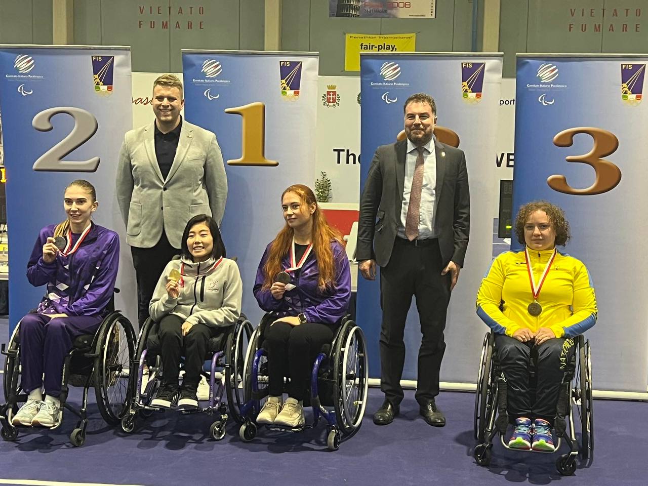 Спортсменка з Київщини виборола дві медалі на Кубку світу з фехтування на візках