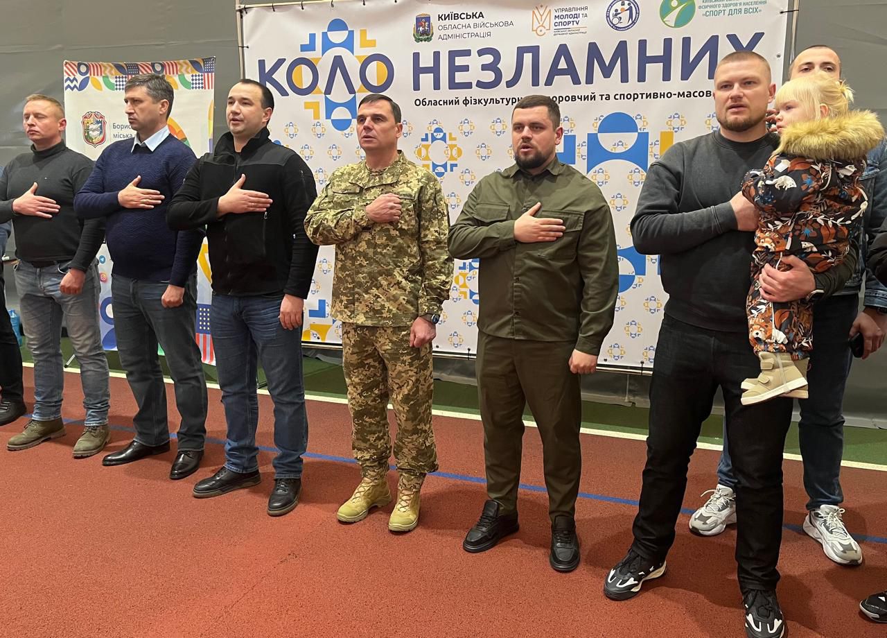 «Коло незламних»: понад 70 ветеранів війни змагалися в 6 видах спорту під час спортивного заходу в Борисполі