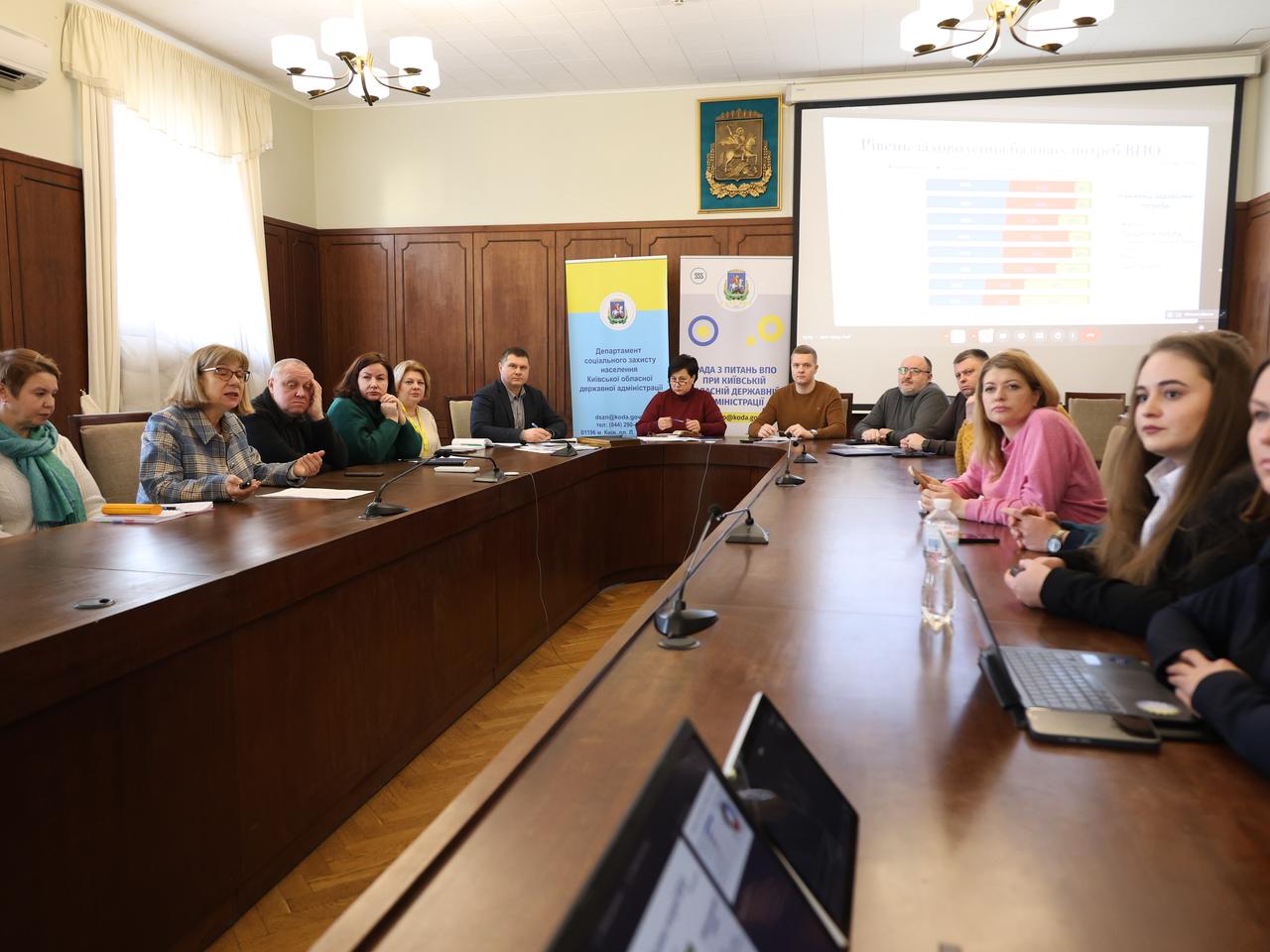 Розширене засідання Ради з питань ВПО при Київській ОДА: нові рішення для підтримки переселенців