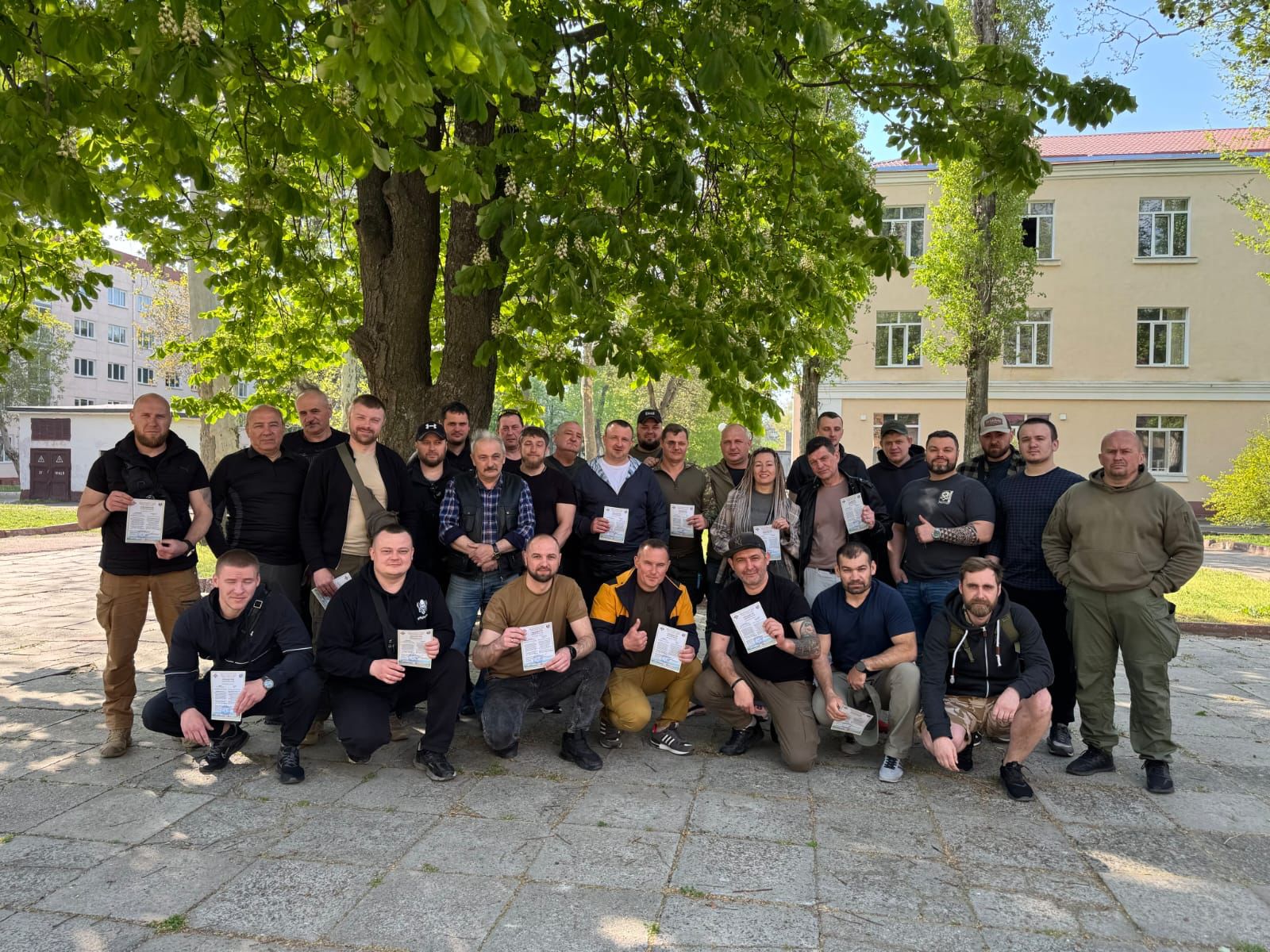 25 ветеранів  успішно пройшли навчання інструкторів з базової підготовки громадян до нацспротиву