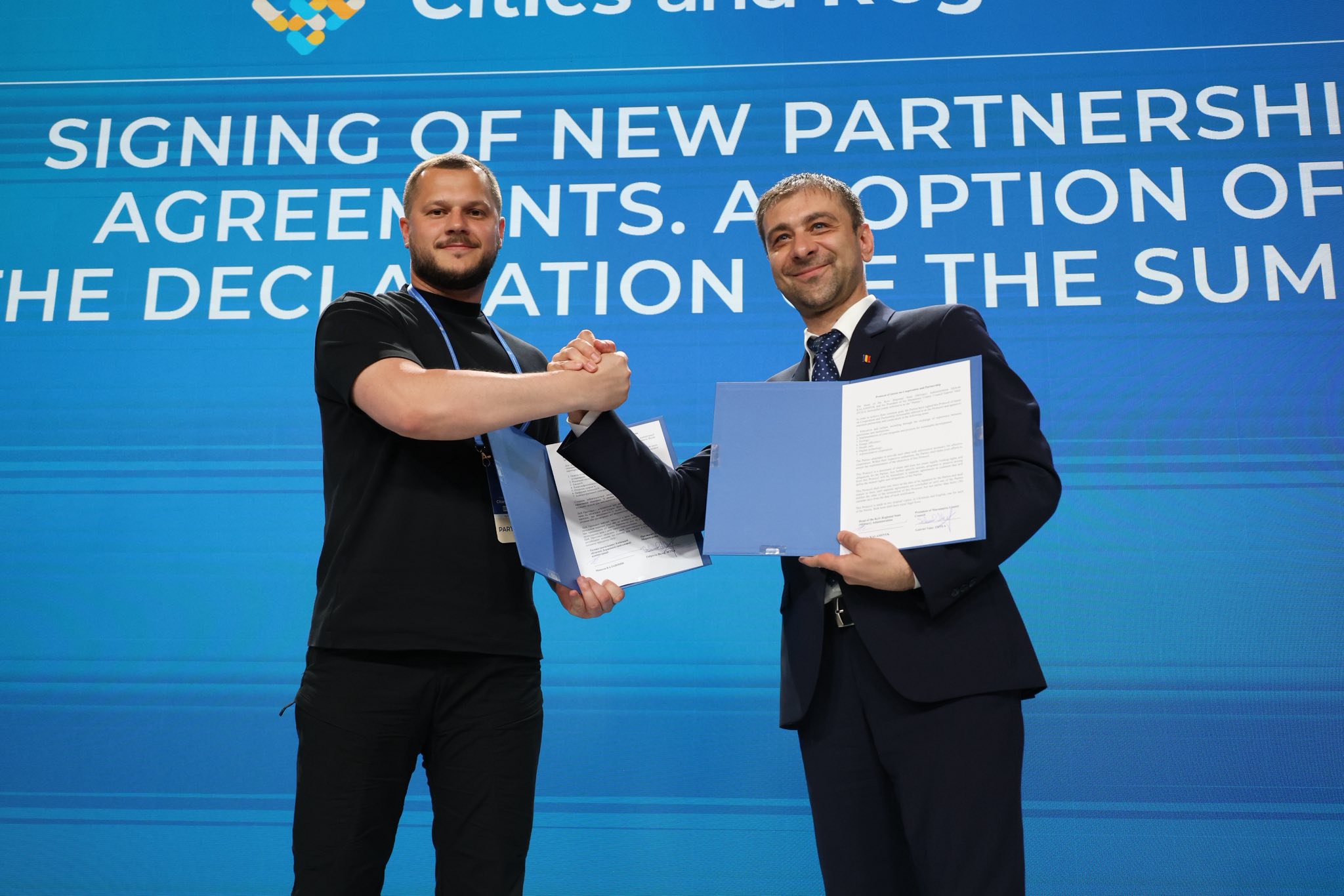 Микола Калашник: На ІІІ Міжнародному саміті міст і регіонів підписано 5 документів для розвитку співпраці громад Київщини з європейськими партнерами