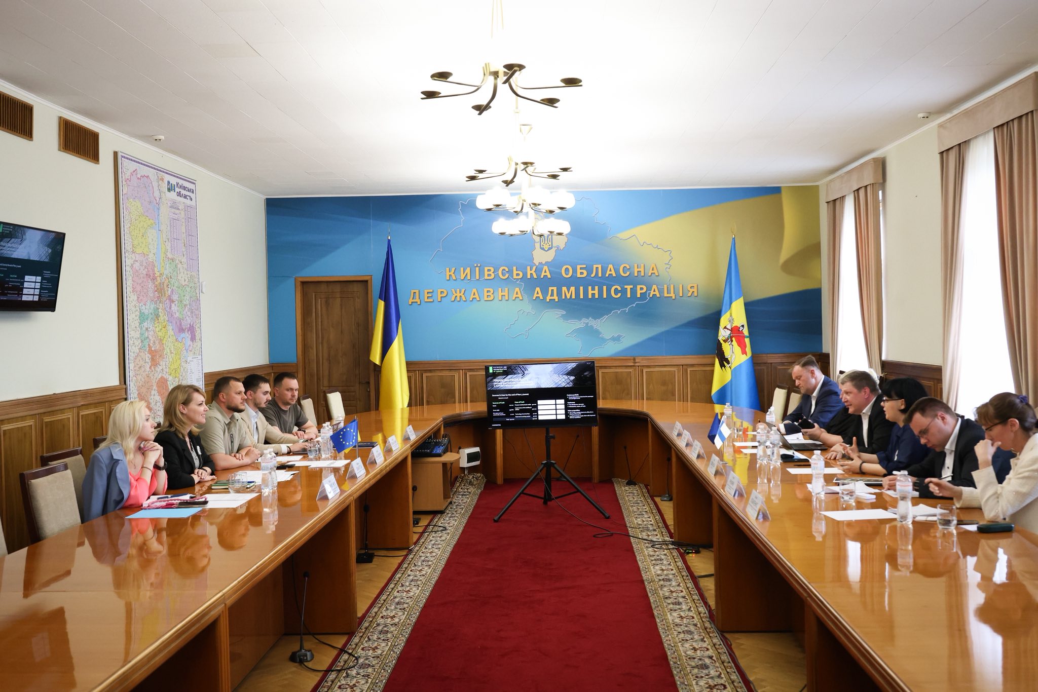 Микола Калашник: Можливості будівництва на Київщині заводу з виробництва й переробки шин обговорили з фінськими інвесторами