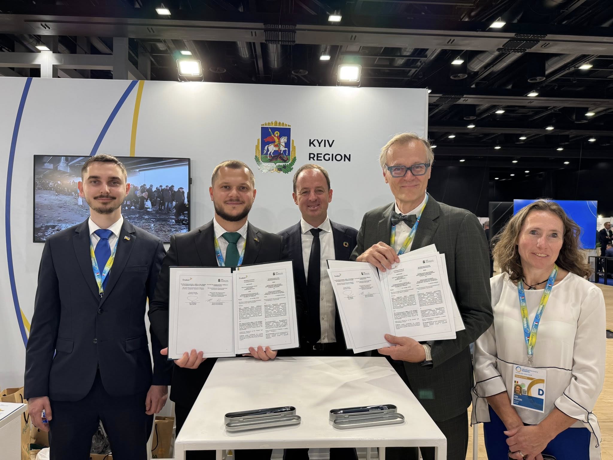 Микола Калашник: У межах URC2025 відбулося підписання двостороннього Меморандуму про співпрацю між Київською ОДА та Enabel