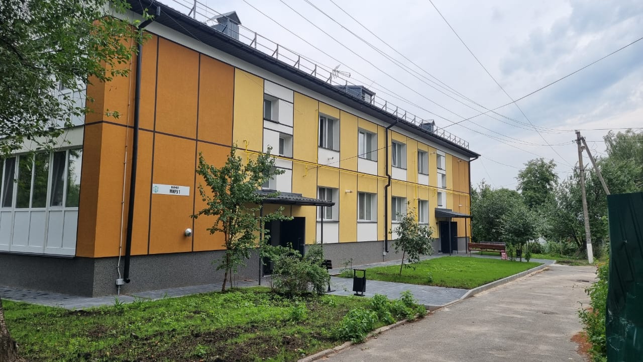 У Бородянці завершується капремонт багатоквартирного будинку, пошкодженого внаслідок збройної агресії росії