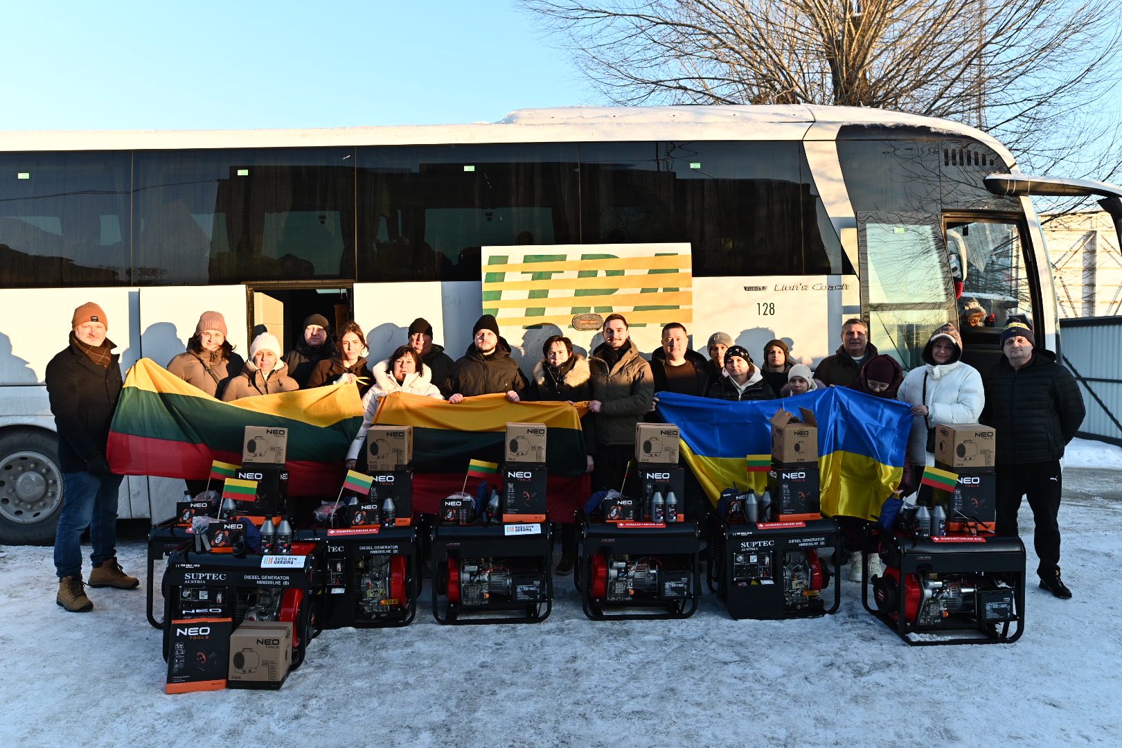 Микола Калашник: Київщина отримала генератори від литовської організації Stiprūs kartu за сприяння Посольства Литовської Республіки