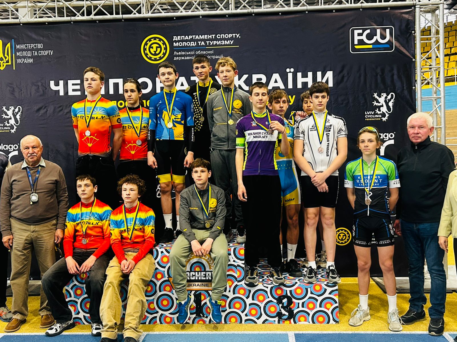 Збірна Київщини з велоспорту розпочала сезон з 13 нагород чемпіонату України