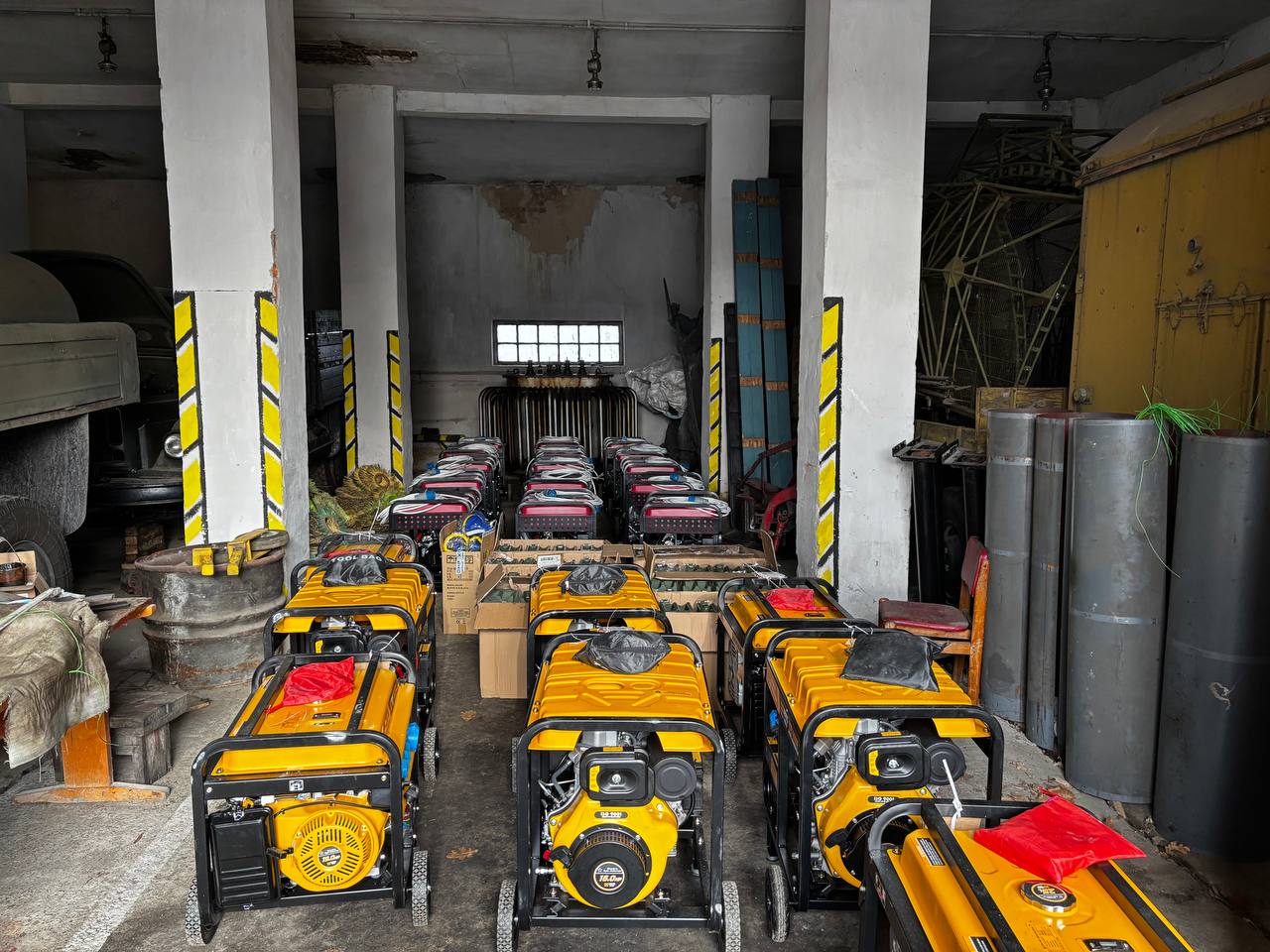 Київщина завершує забезпечення генераторами ще двох районів для підтримки мобільного зв’язку