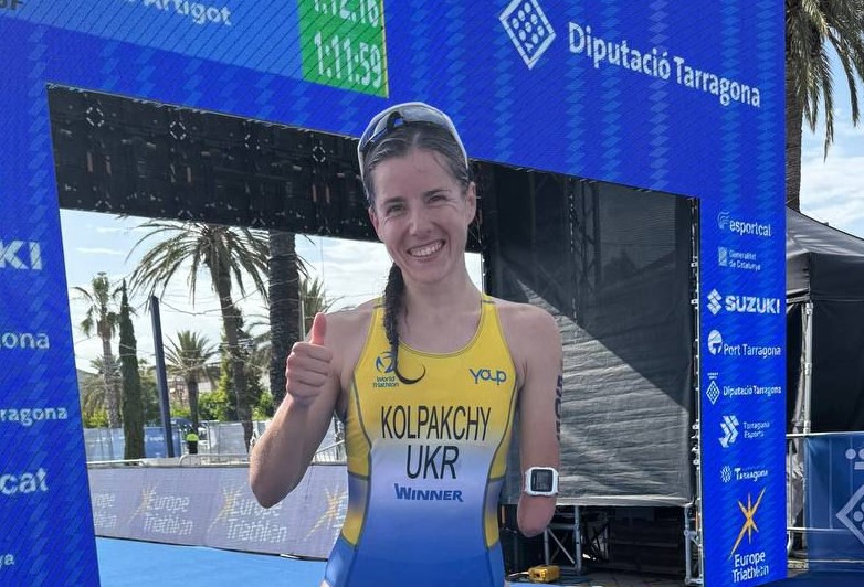 Спортсменка з Київщини Аліса Колпакчи стала віце-чемпіонкою Європи з пара триатлону