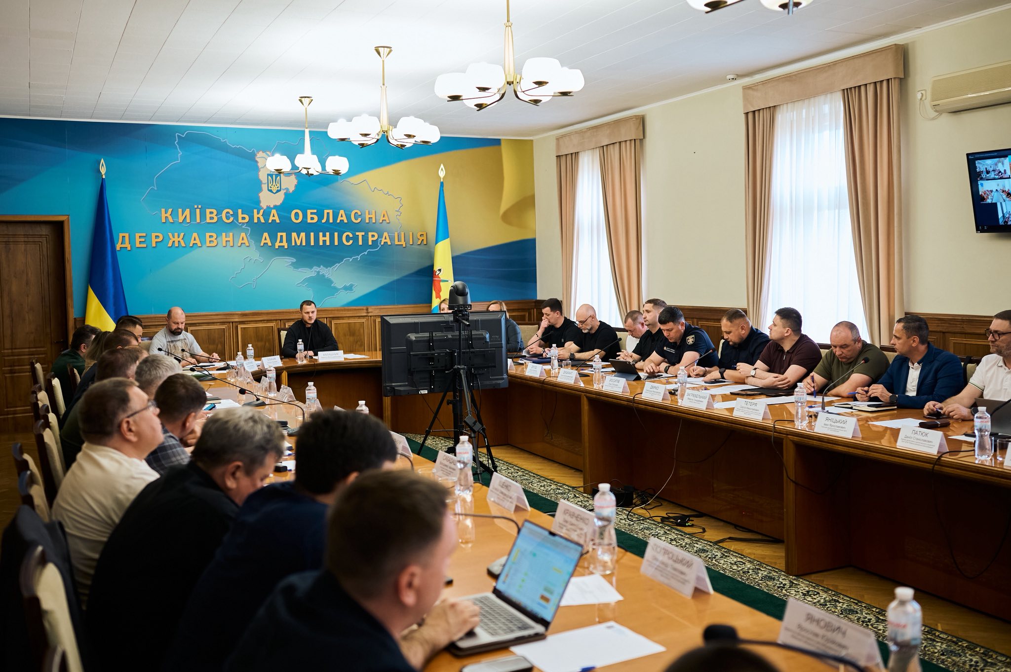 Микола Калашник провів чергове засідання Ради оборони Київщини: визначено пріоритети роботи громад