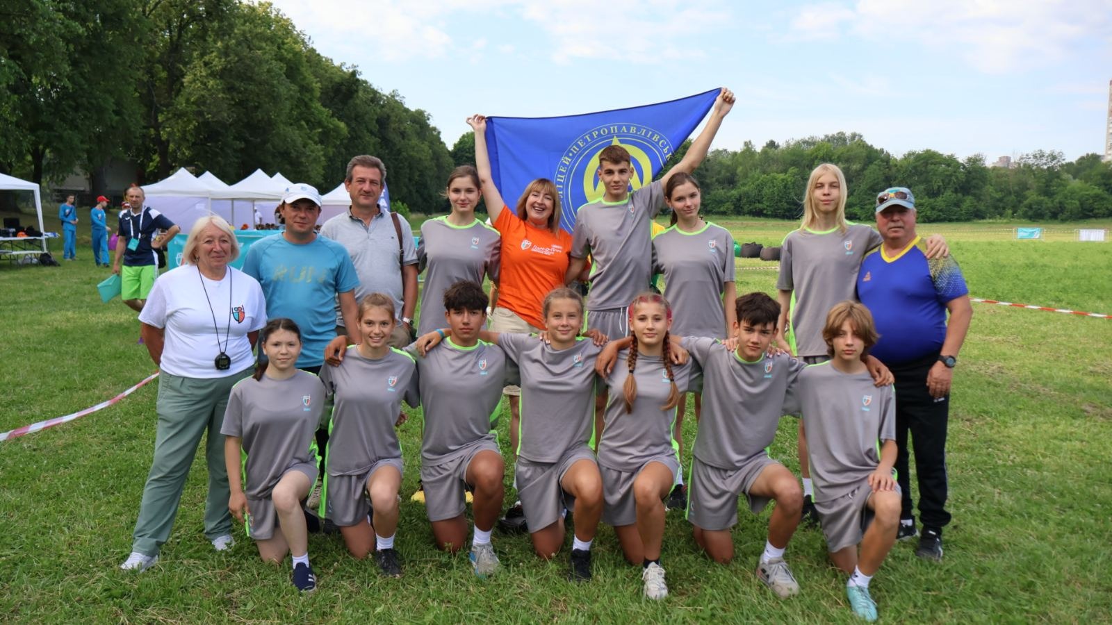 Команда з Київщини «Ліцей Петропавлівський» стала бронзовою призеркою з кросового біатлону у фіналі «Пліч-о-пліч Всеукраїнські шкільні ліги»